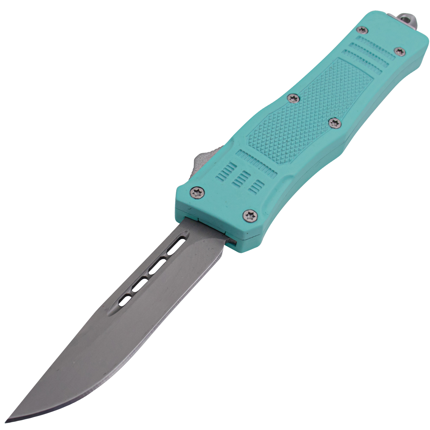  Covert OPS USA OTF Automatic Knife 7 Inch Overall DP Teal